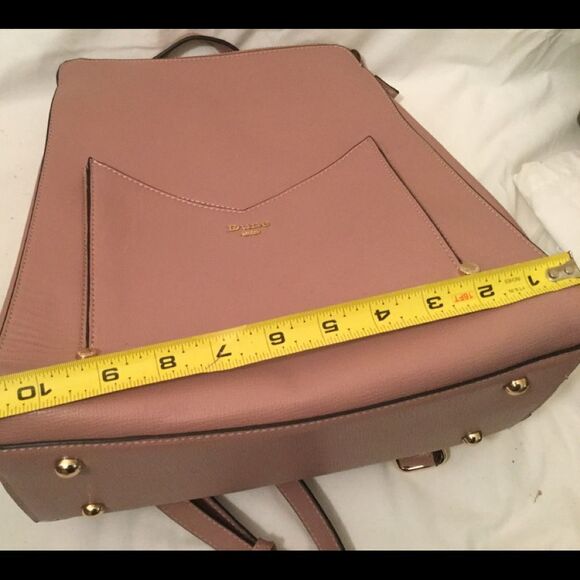 New DUNE London Flap Light pink Backpack Leather - Picture 14 of 14